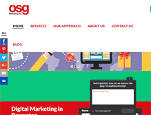 Tablet Screenshot of osgmarketing.com